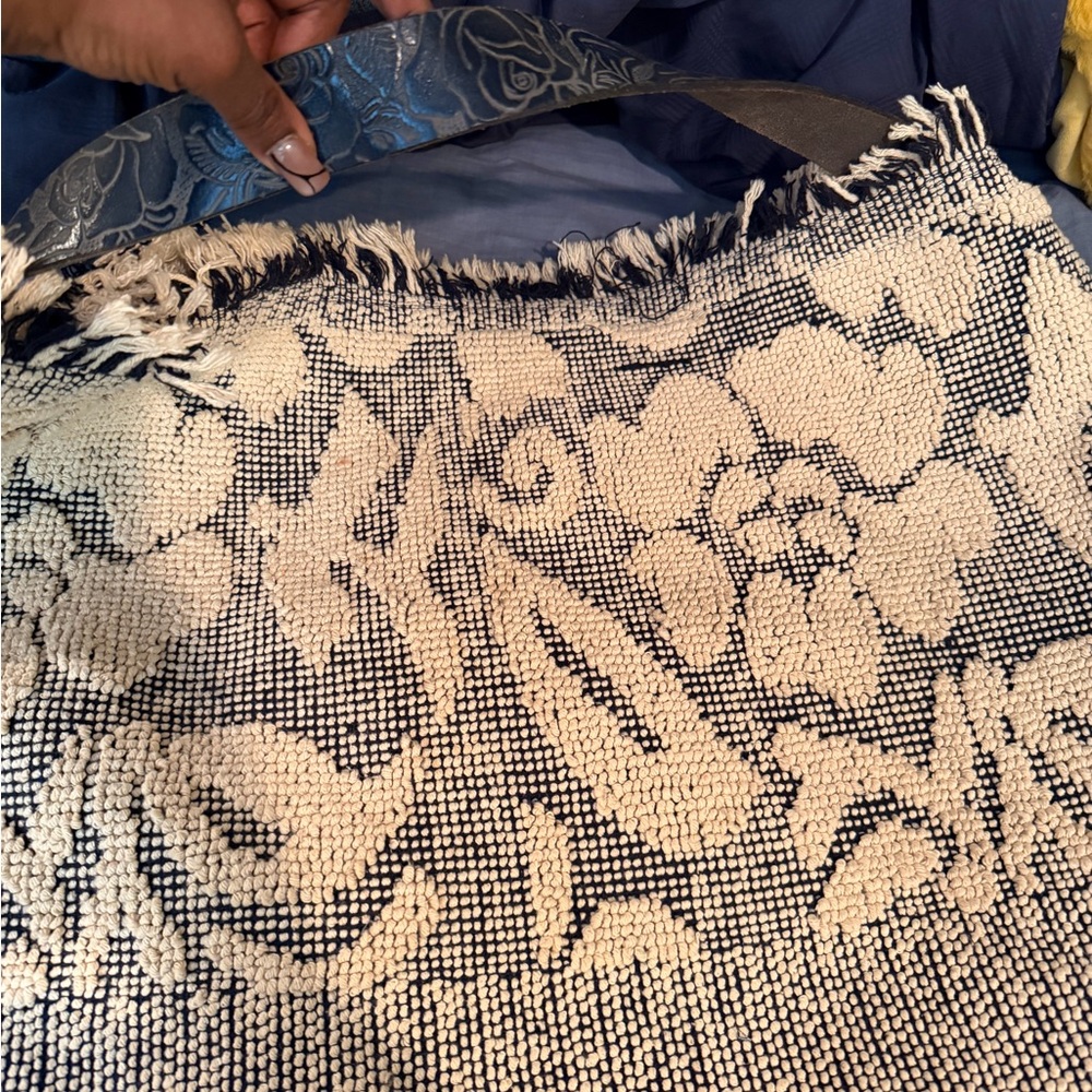 Free people floral Patterned Woven Bag